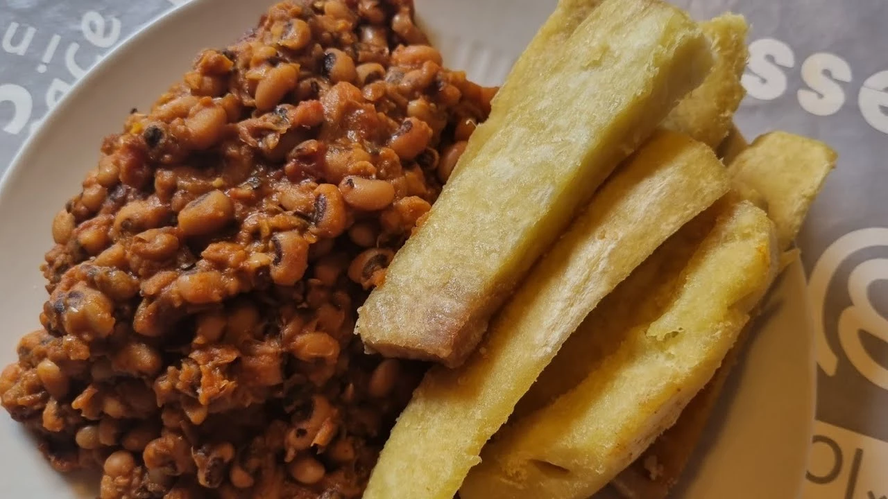 Beans with Yam (Haricots à l'igname)